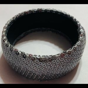 Sequin covered bangle